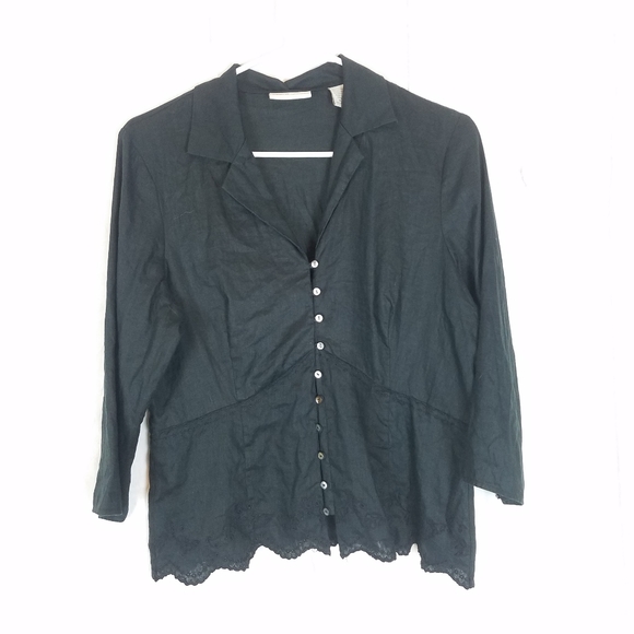 Valerie separates linen top - Picture 5 of 10